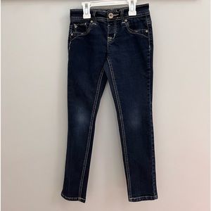 Jeggings by Justice Premium Jeans dark blue Girls Size 8 (Big Kids)